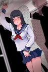 黒髪スタイル抜群Fカップ!!体験乗車です!!